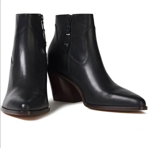 NIB Rag & Bone black Santiago ankle boot size 38/8 - Picture 3 of 12